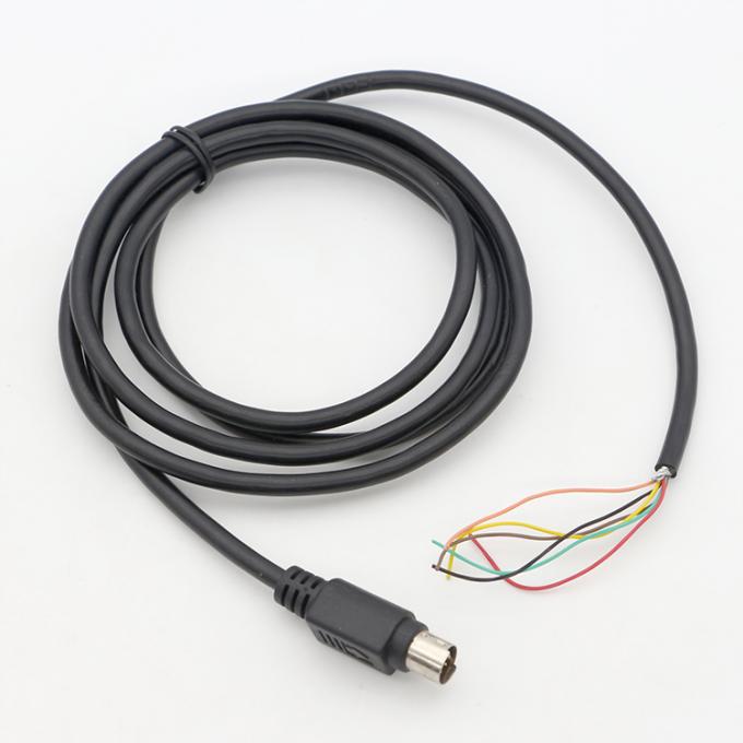 Προσαρμογή 6 7 8 PIN MINI DIN σε Pigtail Ανοιχτό καλώδιο καλωδίου 5