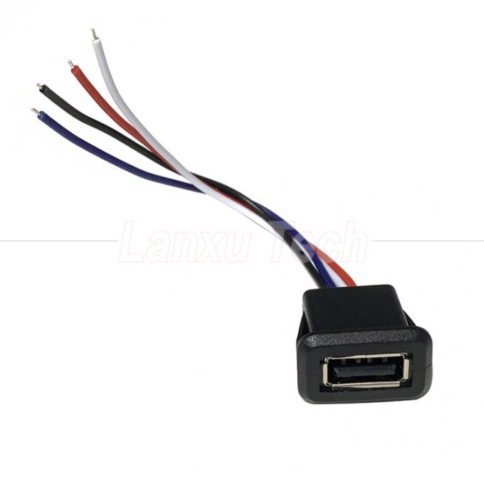 Αδιάβροχο καλώδιο καλωδίου USB τύπου A για LED λαμπτήρα παιχνιδιού 8