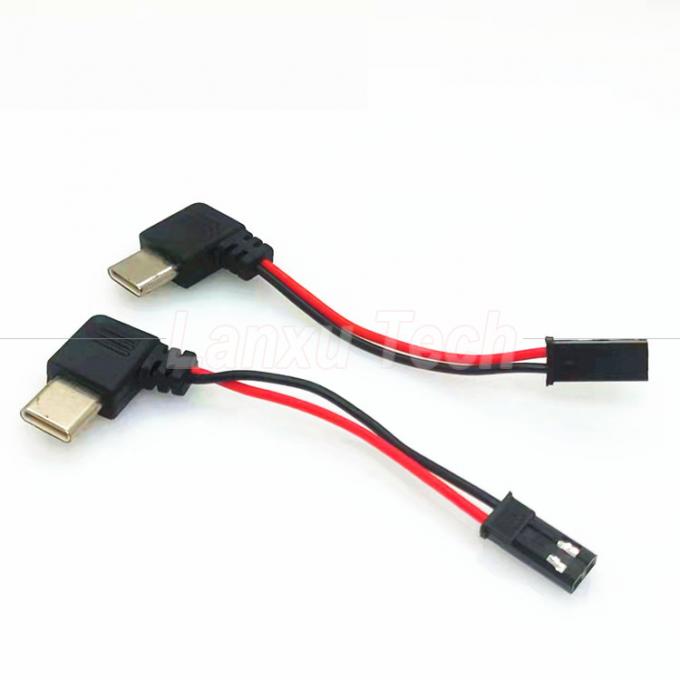 90 μοίρες δεξιά γωνία USB 8 Pin Micro Type C σε JST SYP καλώδιο σύνδεσης για οδηγό μοτοσυκλέτας μαγνητικό κάλυμμα κινητού τηλεφώνου 2