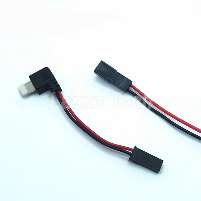90 μοίρες δεξιά γωνία USB 8 Pin Micro Type C σε JST SYP καλώδιο σύνδεσης για οδηγό μοτοσυκλέτας μαγνητικό κάλυμμα κινητού τηλεφώνου 4