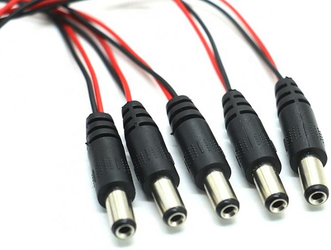 9V συσσωρευτής συσσωρευτής μπαταρίας σε DC αρσενικό 5.5mm/2.1mm καλώδιο ηλεκτρικής ενέργειας για κάτοχους μπαταριών 6