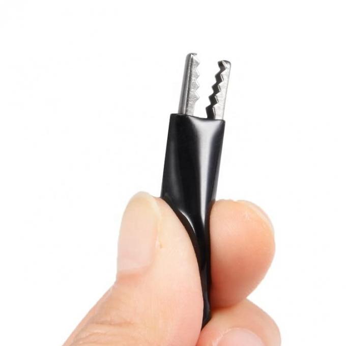5.5x2.1mm DC θηλυκό σε διπλό συσσωρευτές αλιγάτορα καλώδιο προσαρμογέα δοκιμής ισχύος 3