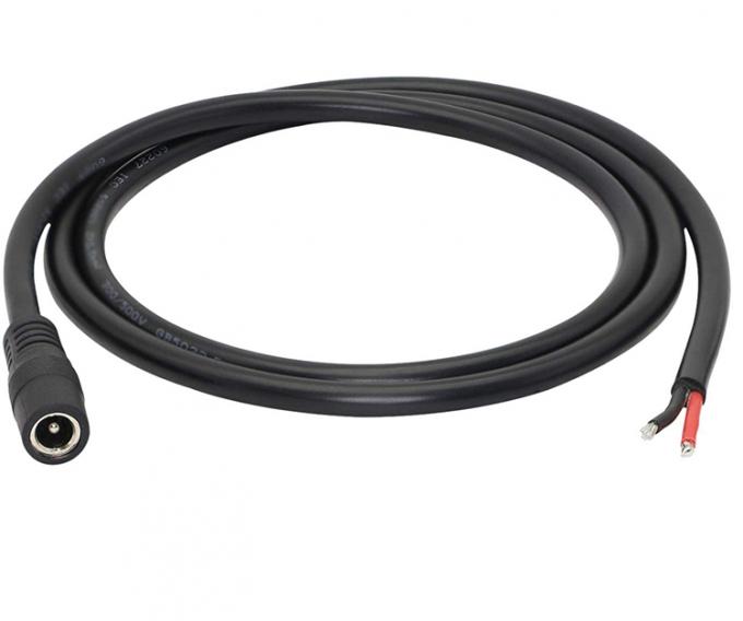 12V 24V DC Supply Input Jack 2.1x5.5mm Male Female Socket Barrel Connector για να ανοίξετε το καλώδιο ηλεκτρικής ενέργειας DC Pigtail 2