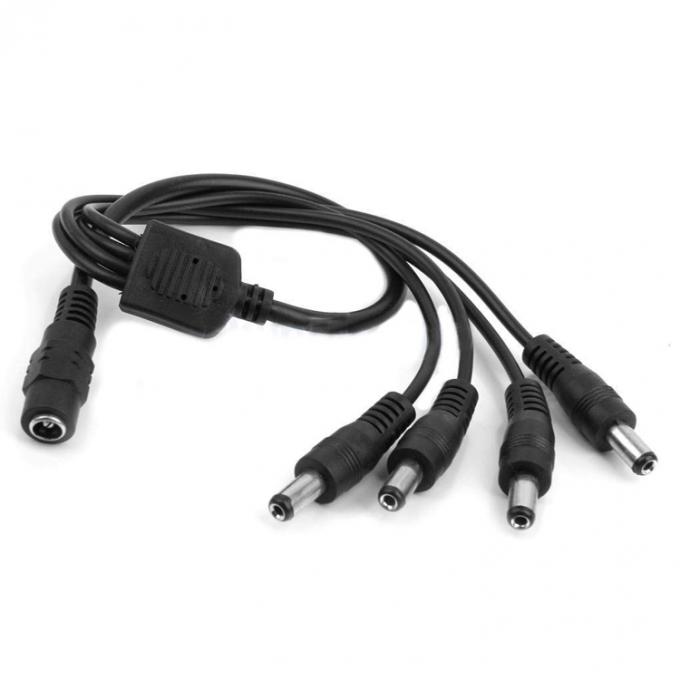 1 έως 4 τρόποι 1 Γυναίκα έως 4 Άντρας 5,5x2,1 mm DC καλώδιο διαίρεσης τροφοδοσίας για κάμερα CCTV LED 1