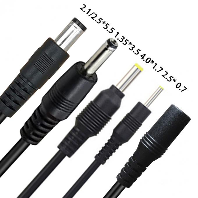 ΚΟΣΜΟΣ 5V 1A 2A Άντρας προς Άντρας Γυναίκα 5521 5525 3.5mm DC καλώδιο επέκτασης ρεύματος 2