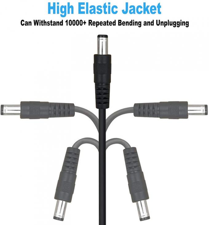 1M 2M 3M Άντρας προς Γυναίκα 5.5X2.1mm DC Jack Ηλεκτρική τροφοδοσία Καλώδιο επεκτάσεως φορτιστή για κάμερα CCTV LED Strip 6