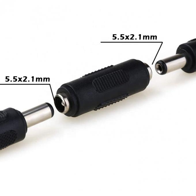 12V 24V αρσενικό θηλυκό 2.1x5.5mm 2.5x5.5mm DC βαρέλι Jack Power Connector Adapter 3