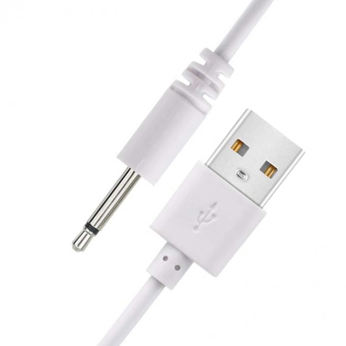 Πολλαπλών μεγεθών καλώδιο φόρτισης ισχύος USB έως 2,5 mm DC Jack για δονητή 2