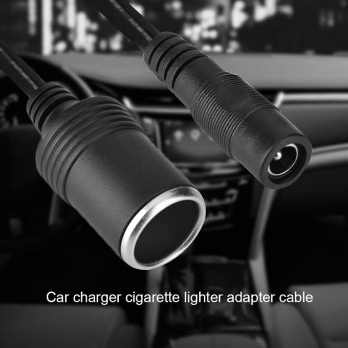 120W 12V 10A γυναικεία πρίζα τσιγάρου αυτοκινήτου σε συνεχές ρεύμα 5.5mm x 2.1mm καλώδιο προσαρμογέα ισχύος 4