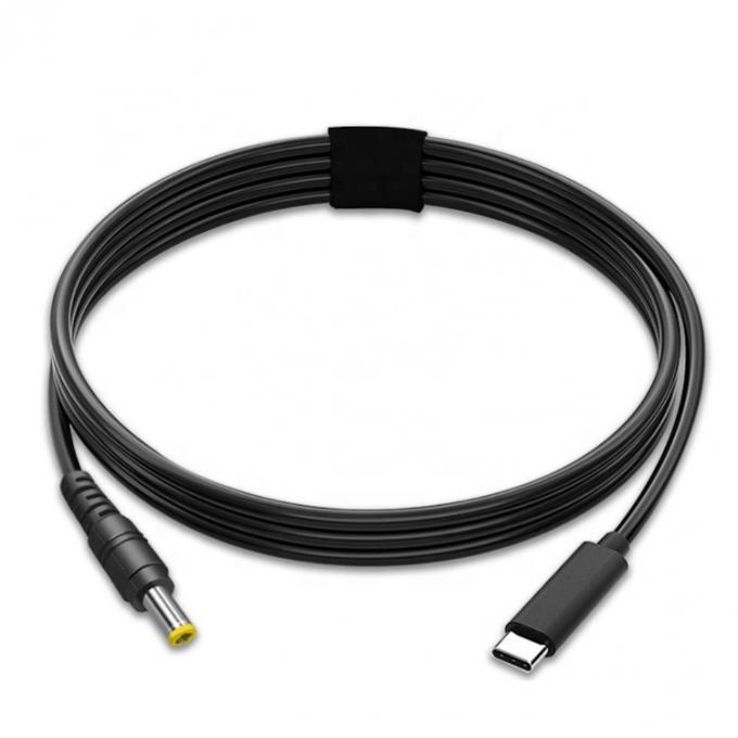 60W 20V 3A USB τύπου C PD φόρτιση σε καλώδιο DC Jack Power Adapter για φορητό υπολογιστή 4