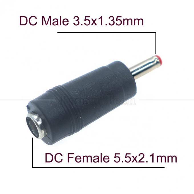 5.5x2.1mm Γυναίκα προς 3.5x1.35mm Άνδρας DC Power Jack Connector Adapter 1