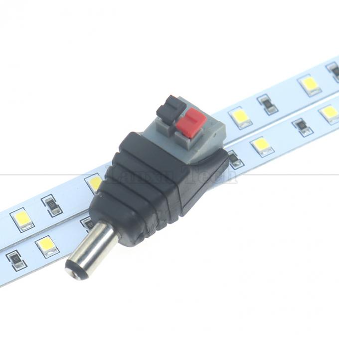 Πατήστε το κουμπί Solderless DC 5.5*2.1mm Male Female Jack to 2p Wire Connection Cable Connector Power Adapter για κάμερα LED Strip 3