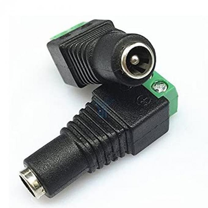 Χωρίς συγκόλληση 12v 24v 5,5x2,5mm 5,5x2,1mm Δυναμικό DC Connector Jack Adapter για κάμερες CCTV LED Strip Lights 3