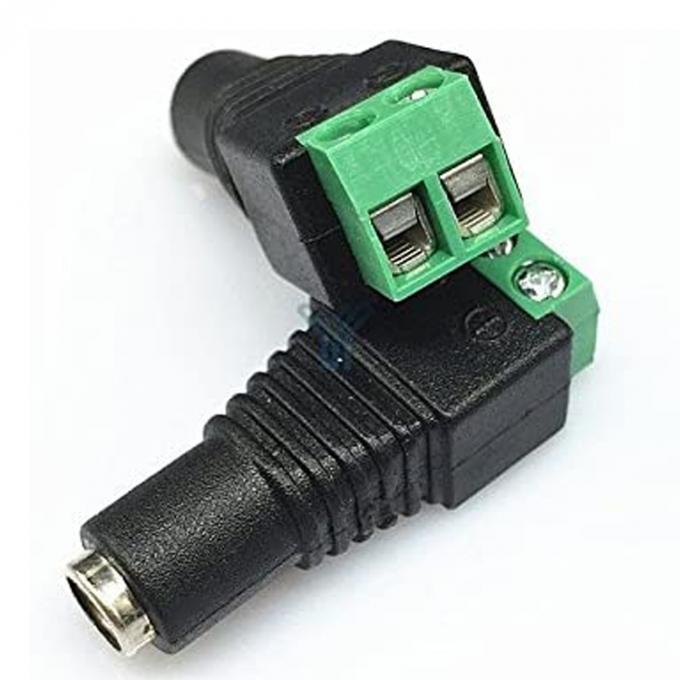 Χωρίς συγκόλληση 12v 24v 5,5x2,5mm 5,5x2,1mm Δυναμικό DC Connector Jack Adapter για κάμερες CCTV LED Strip Lights 2