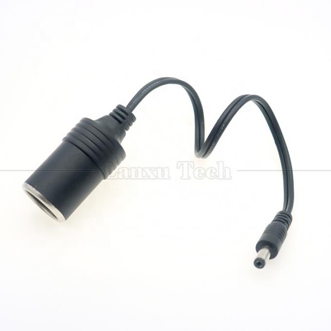 120W 12V 10A Φωτιστής τσιγάρων αυτοκινήτου Γυναικεία πρίζα σε DC αρσενικό 5.5mm x 2.1mm καλώδιο φορτιστή ρεύματος 0