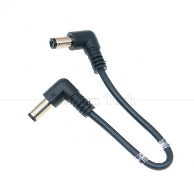 12V 24V αρσενικό προς αρσενικό DC Angle Plug Jack Connector 5.5*2.1mm Καλώδια επέκτασης τροφοδοσίας 1