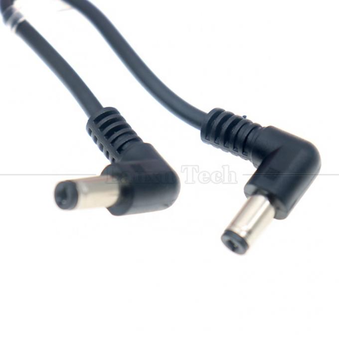 12V 24V αρσενικό προς αρσενικό DC Angle Plug Jack Connector 5.5*2.1mm Καλώδια επέκτασης τροφοδοσίας 3