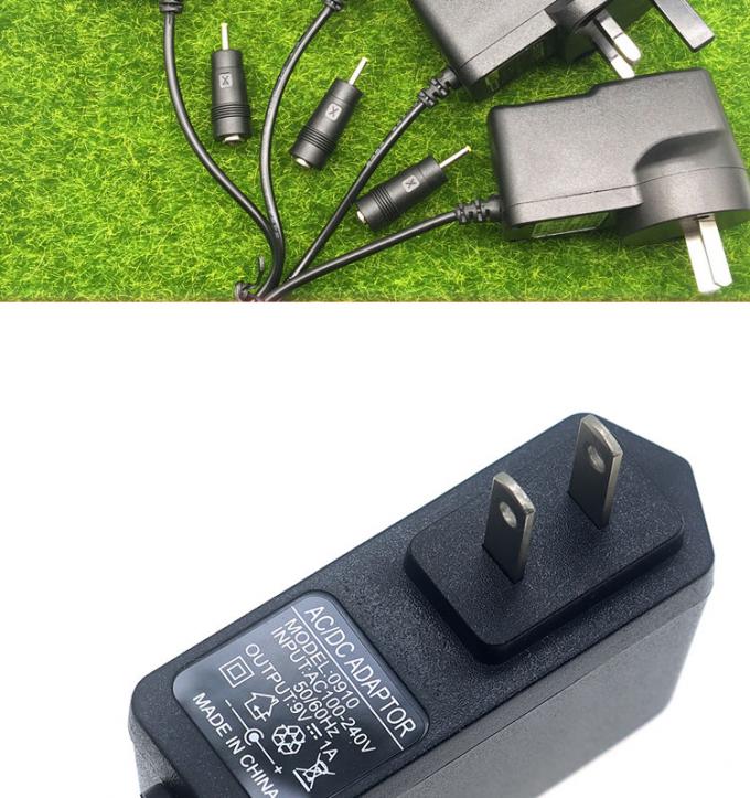 ΗΠΑ ΕΕ Ηνωμένο Βασίλειο AU Εμπλοκή AC σε 5V 9V 12V DC 5.5x2.1mm 2.5 Jack Power Supply Adapter 2