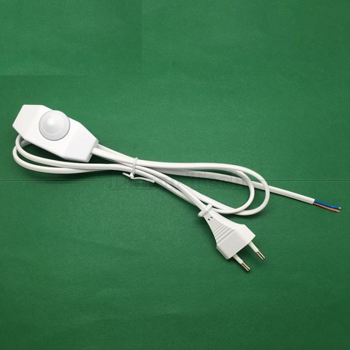 1.8m EU Plug ON OFF LED Dimmer Controller Adapter AC Power Extension Cable για τραπεζική λάμπα 4