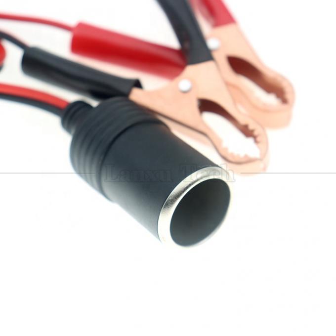 12V μπαταρία Αλιγάτορα Κλιπ Κλιπ για το αυτοκίνητο αναπτήρα τσιγάρων θηλυκό προιόντα προσαρμογή ισχύος καλώδιο 2
