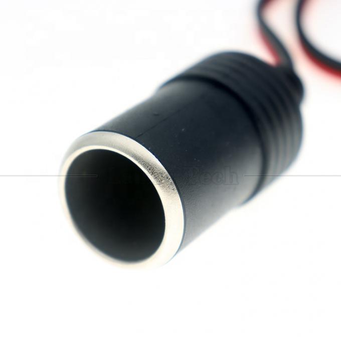 12V 24V 10A 18AWG συνεχής ρεύμα αυτοκινητοκινητήρα αναπτήρα τσιγάρων θηλυκή πρίζα πρίζα ηλεκτρικού προσαρμογέα καλώδιο επέκτασης 1