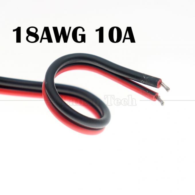 12V 24V 10A 18AWG συνεχής ρεύμα αυτοκινητοκινητήρα αναπτήρα τσιγάρων θηλυκή πρίζα πρίζα ηλεκτρικού προσαρμογέα καλώδιο επέκτασης 2