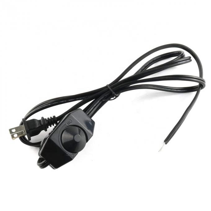 1.8m περιστρεφόμενο κουμπί ρυθμιζόμενο LED dimmer διακόπτη ελεγκτή καλώδιο ρεύματος για λάμπα LED ταινία 4