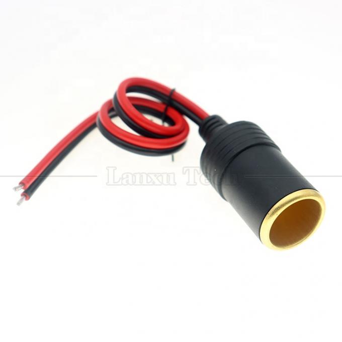 12V 24V 20A Pure Cooper DC αυτοκινητοκινητήρα αναπτήρα τσιγάρων θηλυκό πλέγμα πρίζας προσαρμογέα ρεύματος καλώδιο επέκτασης 4