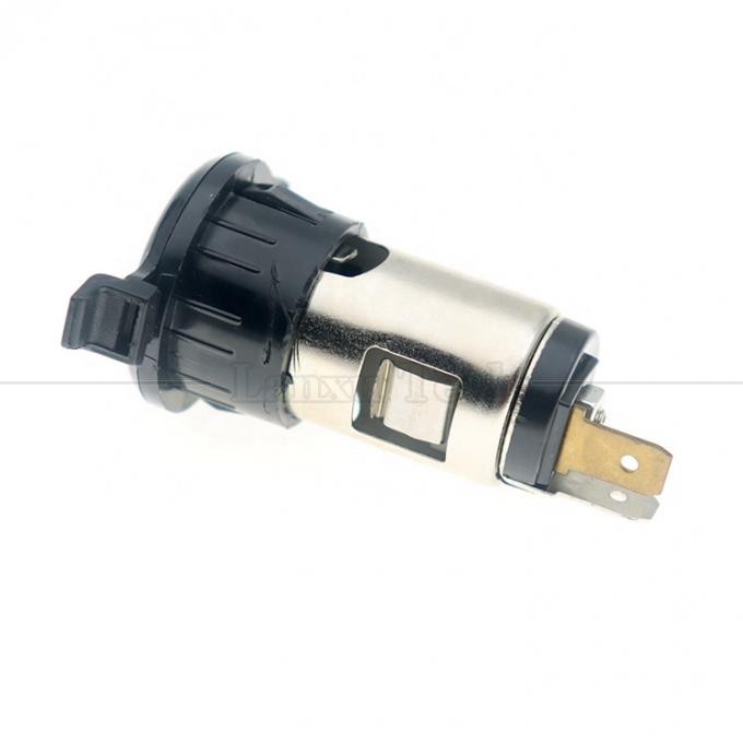 12v 24v Αδιάβροχο διαχωριστικό αυτοκινητοκινητήρα αναπτήρα τσιγάρο θηλυκό πρίζα φορτιστή ηλεκτρικής ενέργειας προσαρμοστή για μοτοσυκλέτα 5