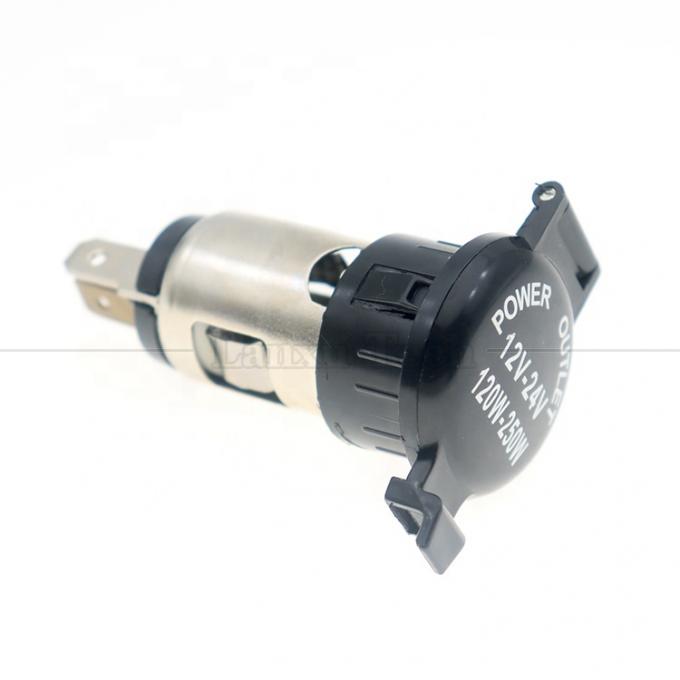 12v 24v Αδιάβροχο διαχωριστικό αυτοκινητοκινητήρα αναπτήρα τσιγάρο θηλυκό πρίζα φορτιστή ηλεκτρικής ενέργειας προσαρμοστή για μοτοσυκλέτα 4