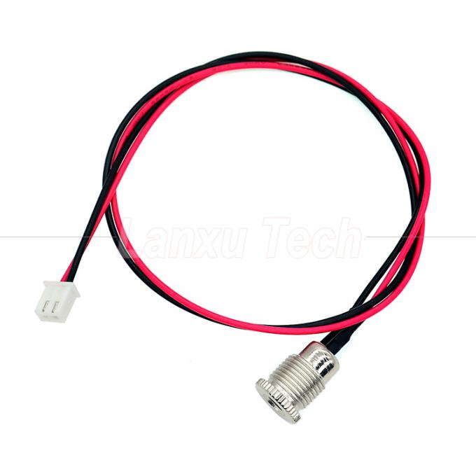 Αδιάβροχη DC θηλυκή πρίζα 5.5x2.1mm 5.5x2.5mm Jack DC099 έως XH2.54 PH SH VH καλώδιο συνδέσμου με κάλυμμα 4