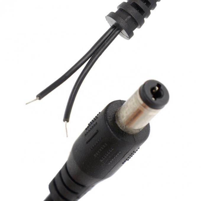 DC Input Barrel Jack 2.1x5.5mm αρσενικό θηλυκό για να ανοίξει Pigtail DC καλώδιο ηλεκτρικής ενέργειας 2