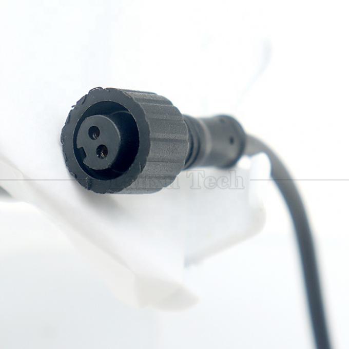Προσαρμογή IP67 IP68 Αδιάβροχο M12 2pin 3pin 4pin M12 DC για να ανοίξετε γυμνά καλώδια Τελικό καλώδιο για φως LED 4