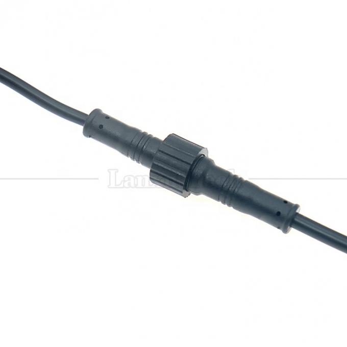 Προσαρμογή IP67 IP68 Αδιάβροχο M12 2pin 3pin 4pin M12 DC για να ανοίξετε γυμνά καλώδια Τελικό καλώδιο για φως LED 3