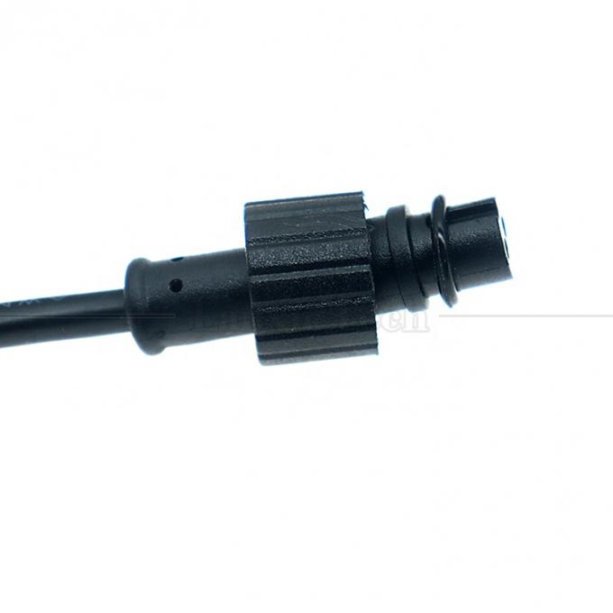 Προσαρμογή IP67 IP68 Αδιάβροχο M12 2pin 3pin 4pin M12 DC για να ανοίξετε γυμνά καλώδια Τελικό καλώδιο για φως LED 5