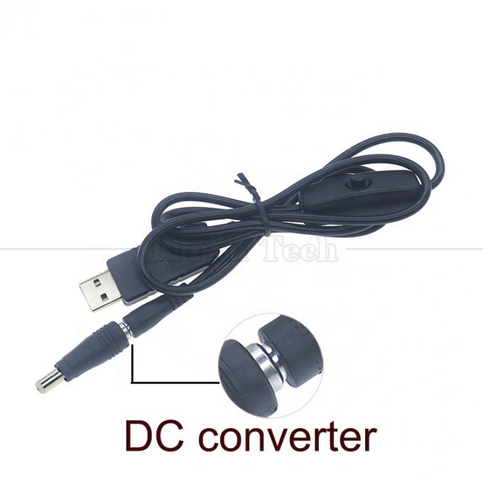 5.5x2.1mm Γυναίκα σε 5.5x2.5mm Πλάκ αρσενικό DC Power Barrel Jack Connector Converter Adapter 1