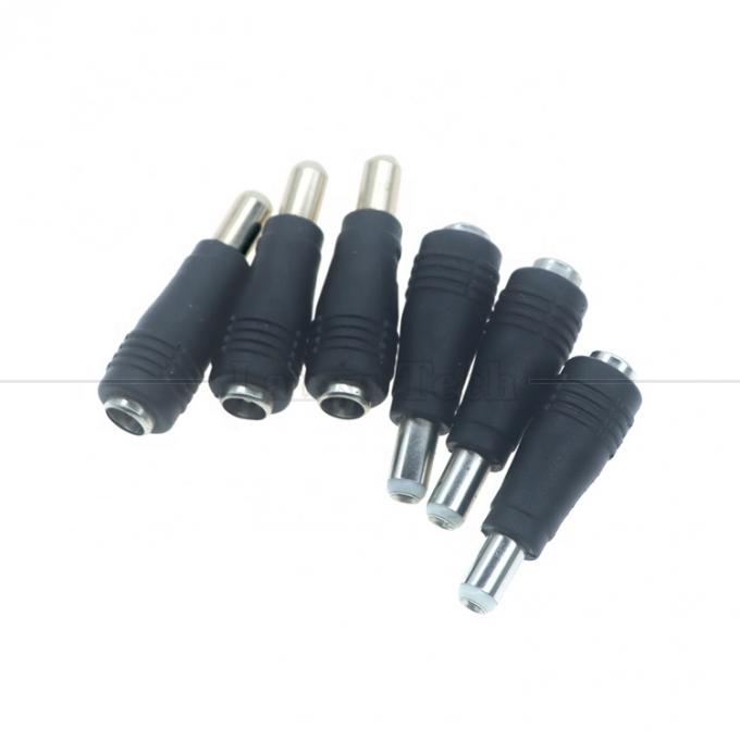 5.5x2.1mm Γυναίκα σε 5.5x2.5mm Πλάκ αρσενικό DC Power Barrel Jack Connector Converter Adapter 0