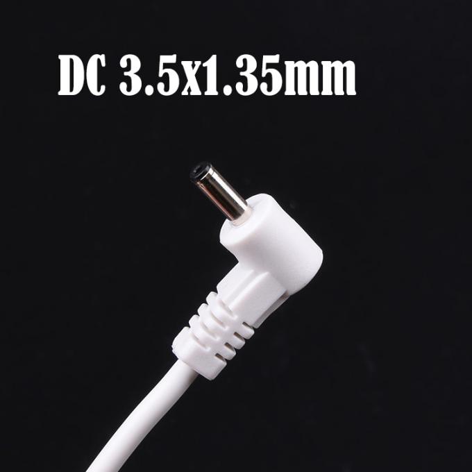 Προσαρμοσμένη γωνία 90 μοίρες 1m USB σε DC αρσενικό 3.5x1.35mm καλώδιο επέκτασης ρεύματος 3