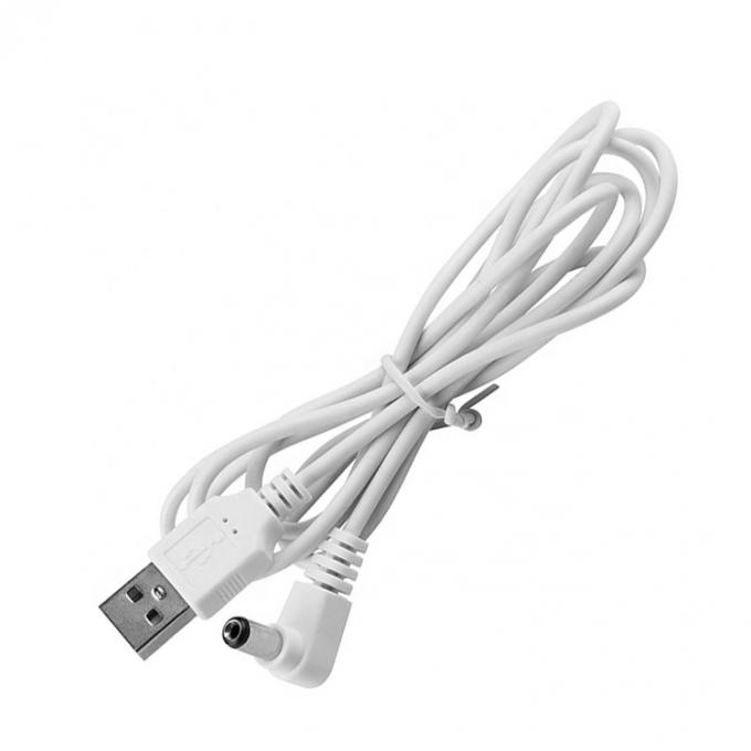 Λευκό μαύρο USB αρσενικό προς 90 μοίρες δεξιά γωνία 5.5 X 2.1mm 5.5x2.5mm 3.5x1.35mm 4..0x1.7mm αρσενικό καλώδιο DC 4