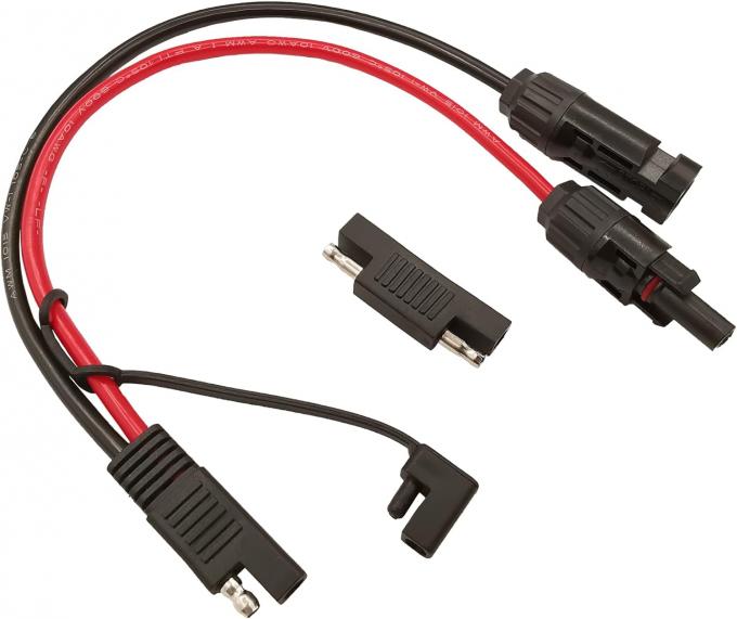 10AWG SAE σε ηλιακό πάνελ προσαρμογέα καλώδιο επέκτασης RV Ηλιακό πάνελ σύνδεσμος καλώδιο για RV Καραβάνι Ηλιακά πάνελ μπαταρία φόρτιση 0