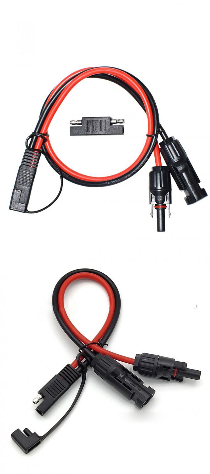 10AWG SAE σε ηλιακό πάνελ προσαρμογέα καλώδιο επέκτασης RV Ηλιακό πάνελ σύνδεσμος καλώδιο για RV Καραβάνι Ηλιακά πάνελ μπαταρία φόρτιση 3