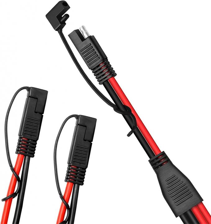 14AWG SAE DC Power Automotive Connector Cable Y Splitter 1 έως 2 SAE Extension Cable για RV Caravan Ηλιακά πάνελ Φορτίο μπαταρίας 2