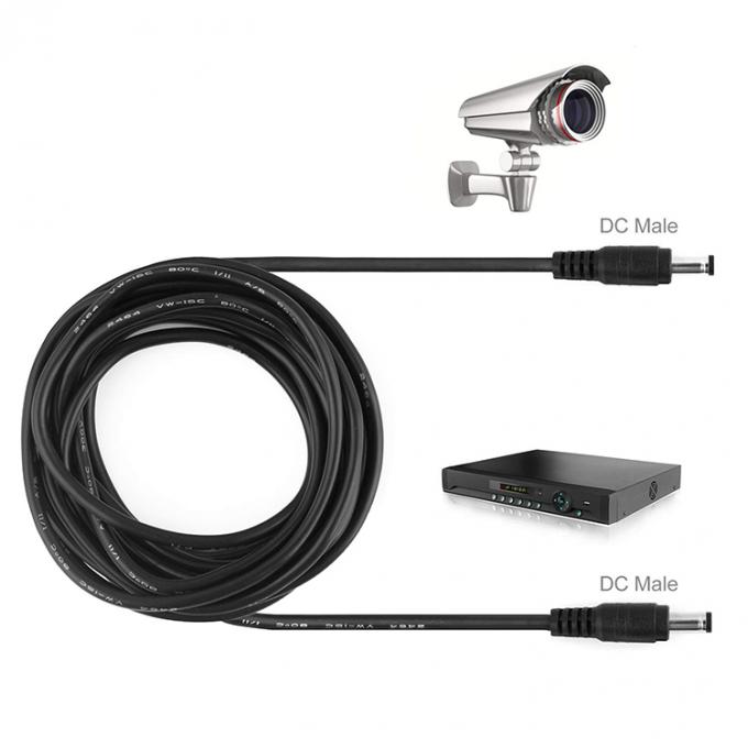 Άντρας προς Άντρας 5.5x2.1mm DC Jack Extension Power Cable 6