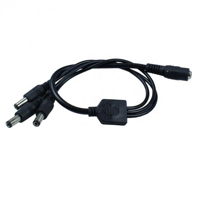 1 εισροή σε 3 έξοδο 1 θηλυκό σε 3 αρσενικό 5.5x2.1 mm DC καλώδιο διαίρεσης τροφοδοσίας για λωρίδα LED CCTV 3