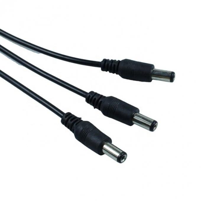 1 εισροή σε 3 έξοδο 1 θηλυκό σε 3 αρσενικό 5.5x2.1 mm DC καλώδιο διαίρεσης τροφοδοσίας για λωρίδα LED CCTV 4