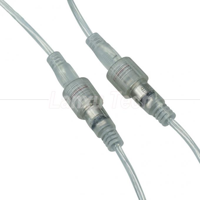 Αδιάβροχο αρσενικό προς θηλυκό DC.5x2.1mm Barrel Jack Power Extension Cable για LED Strip Lamp Bulb Light 3