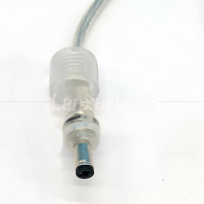 Αδιάβροχο αρσενικό προς θηλυκό DC.5x2.1mm Barrel Jack Power Extension Cable για LED Strip Lamp Bulb Light 2