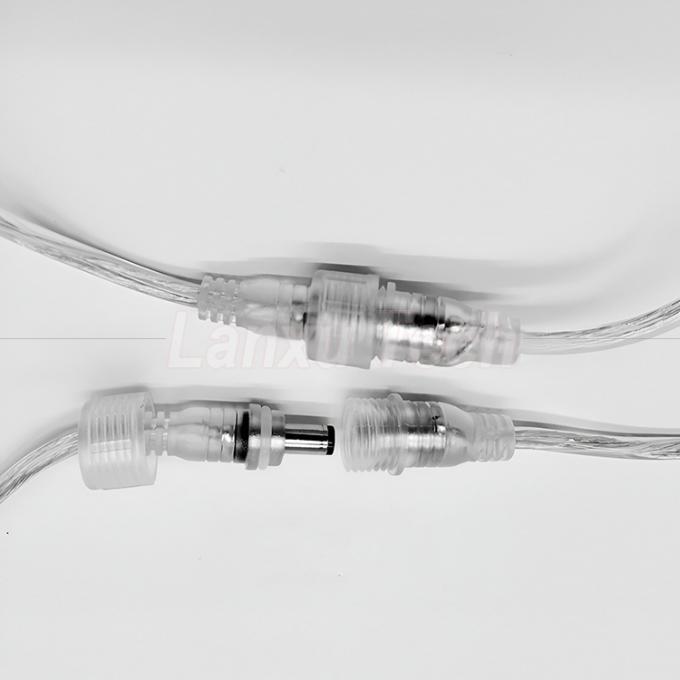 Αδιάβροχο αρσενικό προς θηλυκό DC.5x2.1mm Barrel Jack Power Extension Cable για LED Strip Lamp Bulb Light 6
