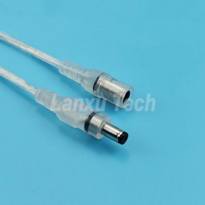 Αδιάβροχο αρσενικό προς θηλυκό DC.5x2.1mm Barrel Jack Power Extension Cable για LED Strip Lamp Bulb Light 5