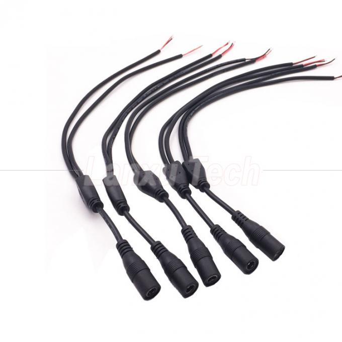 DC αρσενικό θηλυκό 5.5x2.1mm Jack Splitter καλώδιο επέκτασης ισχύος για κάμερα CCTV LED Light 6
